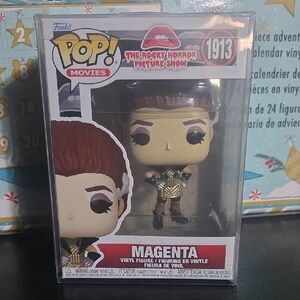 Funko Pop! Magenta Vinyl Figure with Gold Outfit and Black Boots